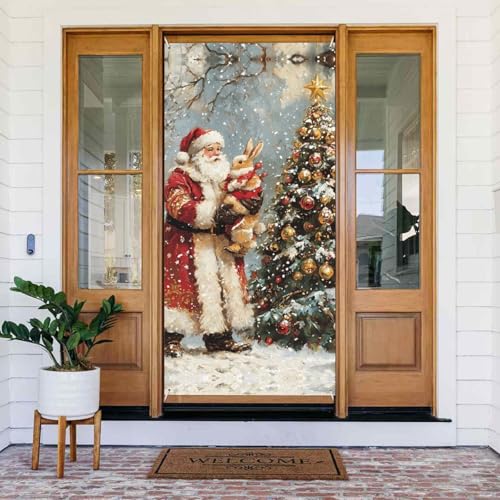 Merry Christmas No.237 Türabdeckungen Dekorativ - Indoor Outdoor Tür Banner Dekorationen Weihnachtsdekorationen Merry Christmas No.237 Türabdeckungen Dekorativ - Indoor Outdoor Tür Banner Dekorationen Weihnachtsdekorationen von VOSERY