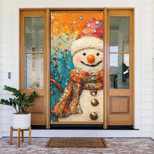 Merry Christmas No.270 Türabdeckungen Dekorativ - Indoor Outdoor Tür Banner Dekorationen Weihnachtsdekorationen Merry Christmas No.270 Türabdeckungen Dekorativ - Indoor Outdoor Tür Banner Dekorationen Weihnachtsdekorationen von VOSERY