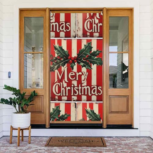 Merry Christmas No.281 Türabdeckungen Dekorativ - Indoor Outdoor Tür Banner Dekorationen Weihnachtsdekorationen Merry Christmas No.281 Türabdeckungen Dekorativ - Indoor Outdoor Tür Banner Dekorationen Weihnachtsdekorationen von VOSERY