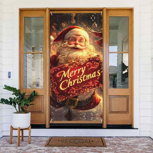 Merry Christmas No.293 Türabdeckungen Dekorativ - Indoor Outdoor Tür Banner Dekorationen Weihnachtsdekorationen Merry Christmas No.293 Türabdeckungen Dekorativ - Indoor Outdoor Tür Banner Dekorationen Weihnachtsdekorationen von VOSERY