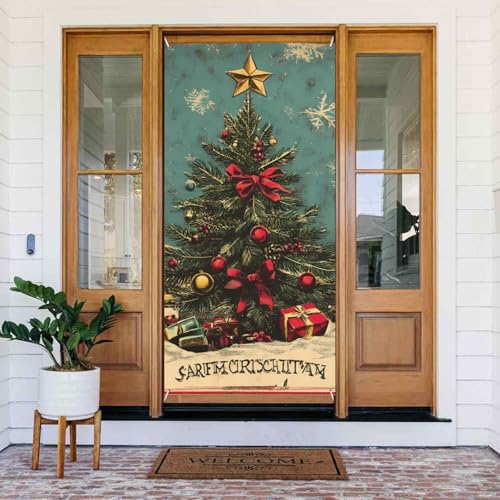 Merry Christmas No.294 Türabdeckungen Dekorativ - Indoor Outdoor Tür Banner Dekorationen Weihnachtsdekorationen Merry Christmas No.294 Türabdeckungen Dekorativ - Indoor Outdoor Tür Banner Dekorationen Weihnachtsdekorationen von VOSERY