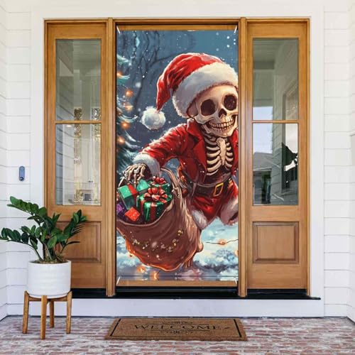 Merry Christmas No.295 Türabdeckungen Dekorativ - Indoor Outdoor Tür Banner Dekorationen Weihnachtsdekorationen von VOSERY