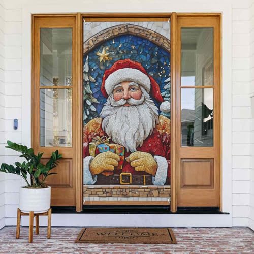 Merry Christmas No.303 Türabdeckungen Dekorativ - Indoor Outdoor Tür Banner Dekorationen Weihnachtsdekorationen Merry Christmas No.303 Türabdeckungen Dekorativ - Indoor Outdoor Tür Banner Dekorationen Weihnachtsdekorationen von VOSERY