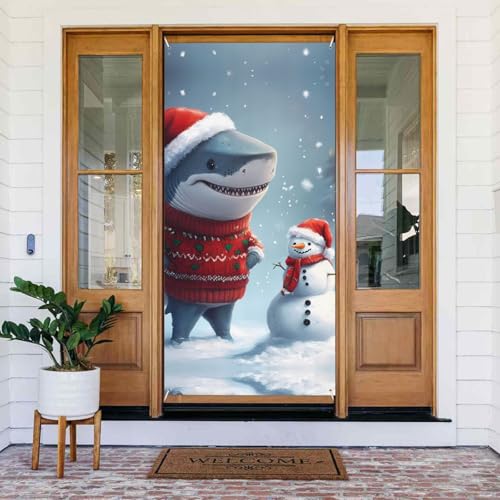 Merry Christmas No.312 Türabdeckungen Dekorativ - Indoor Outdoor Tür Banner Dekorationen Weihnachtsdekorationen Merry Christmas No.312 Türabdeckungen Dekorativ - Indoor Outdoor Tür Banner Dekorationen Weihnachtsdekorationen von VOSERY