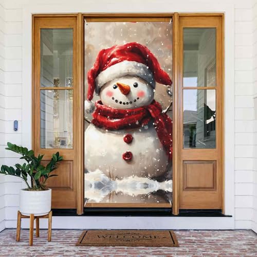 Merry Christmas No.326 Türabdeckungen Dekorativ - Indoor Outdoor Tür Banner Dekorationen Weihnachtsdekorationen Merry Christmas No.326 Türabdeckungen Dekorativ - Indoor Outdoor Tür Banner Dekorationen Weihnachtsdekorationen von VOSERY