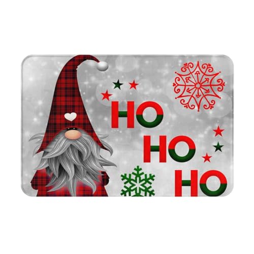 VOSERY Fußmatte für den Innen- und Außenbereich, niedlicher Weihnachtsmann, leicht zu reinigen, 40,6 x 61 cm, Ganzjahres-Fußmatte, für den Außenbereich, Eingang, Terrassenteppich VOSERY Fußmatte für den Innen- und Außenbereich, niedlicher Weihnachtsmann, leicht zu reinigen, 40,6 x 61 cm, Ganzjahres-Fußmatte, für den Außenbereich, Eingang, Terrassenteppich von VOSERY
