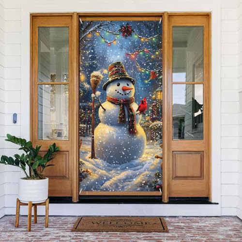 Weihnachten Schneemann A Türabdeckungen Dekorativ - Indoor Outdoor Tür Banner Dekorationen Weihnachtsdekorationen Weihnachten Schneemann A Türabdeckungen Dekorativ - Indoor Outdoor Tür Banner Dekorationen Weihnachtsdekorationen von VOSERY