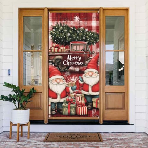 Weihnachten Spaß Weihnachtsmann Türabdeckungen Dekorativ - Indoor Outdoor Tür Banner Dekorationen Weihnachtsdekorationen Weihnachten Spaß Weihnachtsmann Türabdeckungen Dekorativ - Indoor Outdoor Tür Banner Dekorationen Weihnachtsdekorationen von VOSERY