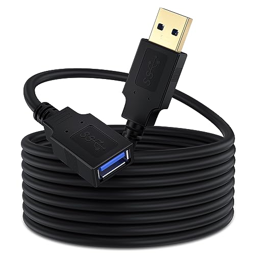 VOSGA USB 3.0 Verlängerungskabel 5M High Speed Extender Kabel Typ A Männlich bis A Weiblich USB3.0 Verlängerungsk von VOSGA