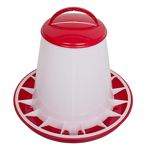 Futterautomat für Geflügel, 3kg, Hühnerfutterautomat, Futterspender von VOSS.farming