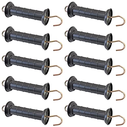 VOSS.farming 10x Torgriff Standard mit Haken, Weidezaun-Torgriff von VOSS.farming