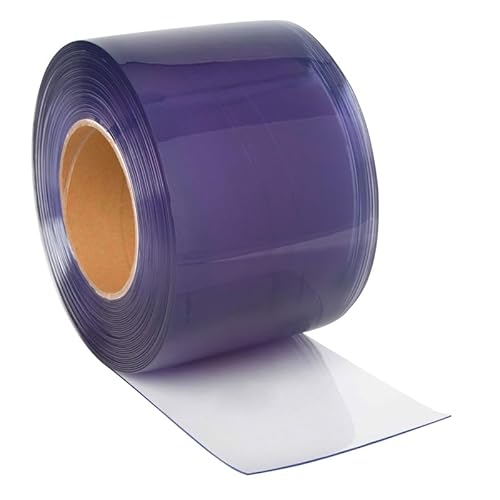 VOSS.farming 25m Rolle PVC Vorhang 200x2mm Transparent Premium Streifenvorhang Bis -20°C, Lamellenvorhang VOSS.farming 25m Rolle PVC Vorhang 200x2mm Transparent Premium Streifenvorhang Bis -20°C, Lamellenvorhang von VOSS.farming