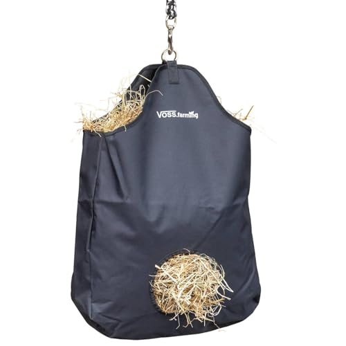VOSS.farming Heusack, Heutasche für ca. 7kg Heu, Futtersack für Stall, Paddock, Transport und Turnier, schwarz VOSS.farming Heusack, Heutasche für ca. 7kg Heu, Futtersack für Stall, Paddock, Transport und Turnier, schwarz von VOSS.farming