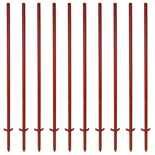 VOSS.farming Set Winkelstahlpfahl 165cm 3 mm, 10x Pfähle von VOSS.farming