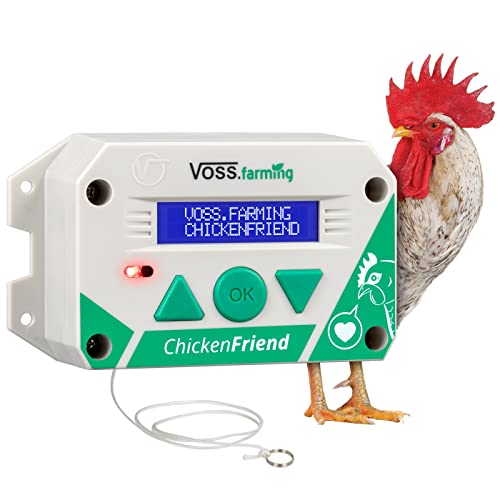 VOSS.farming Steuerung ChickenFriend automatische Hühnertür, Hühnerklappe, Türöffner für Hühnerstall von VOSS.farming