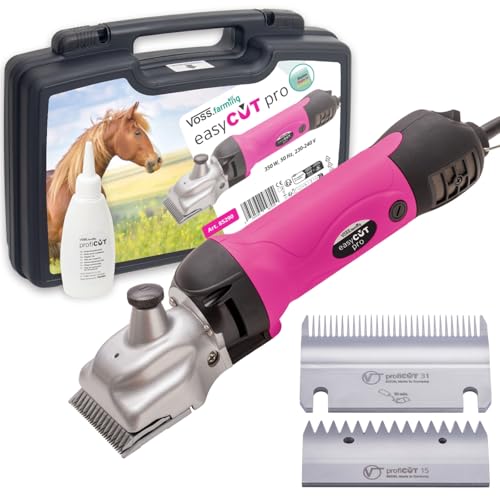 VOSS.farming easyCUT Pro Pferdeschermaschine Pink Aesculap Schermesser Set VOSS.farming easyCUT Pro Pferdeschermaschine Pink Aesculap Schermesser Set von VOSS.farming