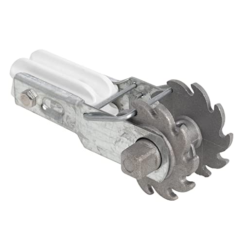 VOSS Zahnradspanner für Draht und Seil, inkl. Isolator für den Weidezaun Drahtspanner von VOSS
