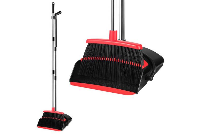 VOSSBACH Kehrgarnitur Besen und Kehrschaufel Set Kehrset Kehrbesen Schaufel, Edelstahl verlängerbar inkl. Wandhalterung VOSSBACH Kehrgarnitur Besen und Kehrschaufel Set Kehrset Kehrbesen Schaufel, Edelstahl verlängerbar inkl. Wandhalterung von VOSSBACH