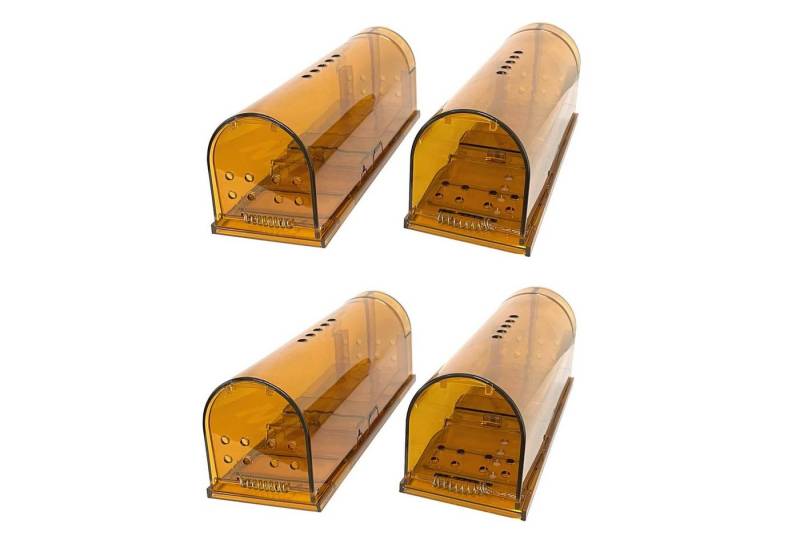 VOSSBACH Lebendfalle Lebend Mausefalle Maus Köderfalle Extra Groß Nager Mäuse Falle, 18 x 6,5 x 7 cm von VOSSBACH