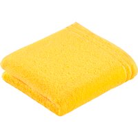 Vossen Badetuch "Calypso Feeling" mit schmaler Bordüre, aus 100% hochwerter Baumwolle, Vegan, einfarbig von VOSSEN