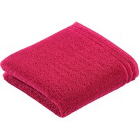 Vossen Badetuch "Calypso Feeling" mit schmaler Bordüre, aus 100% hochwerter Baumwolle, Vegan, einfarbig von VOSSEN