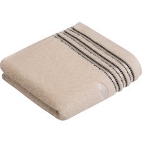 Vossen Handtuch "Cult de Luxe", (2 St., 2er Set Handtücher 50 x 100 cm), mit Glanzbordüre von VOSSEN