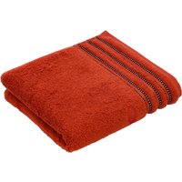 Vossen Handtuch "Cult de Luxe", (2 St., 2er Set Handtücher 50 x 100 cm), mit Glanzbordüre von VOSSEN