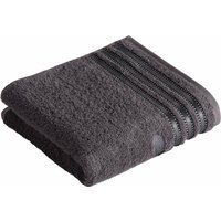 Vossen Handtuch "Cult de Luxe", (2 St., 2er Set Handtücher 50 x 100 cm), mit Glanzbordüre von VOSSEN