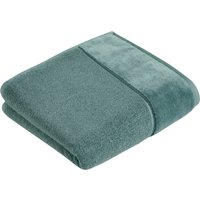 Vossen Handtuch "Pure", (2 St.), Baumwolle & VEGAN, mit eleganter Veloursbordüre von VOSSEN