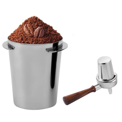 Tazza Dosatrice per Caffè da 58mm, Tazza di Dosaggio del Caffè Dosatore Caffe in Polvere, Bicchiere dosatore da, Kaffeepulver Dosierbecher, Dosing Cup in Acciaio Inossidabile per Portafiltro per Caffè von VOSSOT