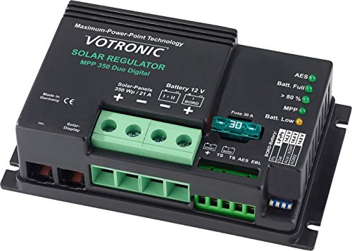 Votronic MPP 350 Duo Digital (Marine Version) 21A MPPT Dual-Solarladeregler 12V von VOTRONIC