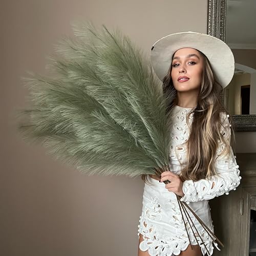 Pampasgras aus künstlichem Waldgrün (SAGE Green) von VOULUX
