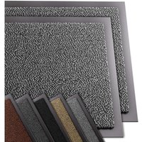 2er-Set Rutschfest Fußmatte Schmutzfangmatte, Läufer Flur dünn Arthrazit 40x60cm - Vounot von VOUNOT