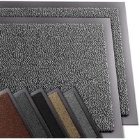 2er-Set Rutschfest Fußmatte Schmutzfangmatte, Läufer Flur dünn Arthrazit 60x90cm - Vounot von VOUNOT