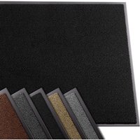 Rutschfest Fußmatte Schmutzfangmatte, Läufer Flur dünn Schwarz 90x150cm - Vounot von VOUNOT
