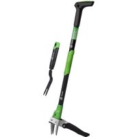 Vounot - Unkrautstecher Gardena mit Handgabel, langem Stiel und Edelstahlkrallen, Länge 100cm Vounot - Unkrautstecher Gardena mit Handgabel, langem Stiel und Edelstahlkrallen, Länge 100cm von VOUNOT