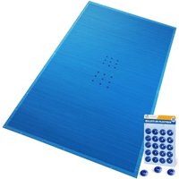 VOUNOT® Poolabdeckung Rechteckig 160g/m² Doppelter Poolplane mit DIY-Drainagelöchern & Aluminiumösen, 6X12m von VOUNOT