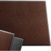 Vounot - Schmutzfangmatte, Fußmatte, Braun-schwarz 90x150cm von VOUNOT