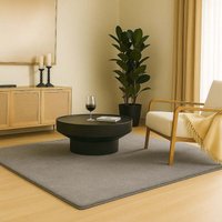 Vounot - Teppich Wohnzimmer Groß 240x340 cm, mit Rutschfeste Rückseite & Antirutschmatte Grau Vounot - Teppich Wohnzimmer Groß 240x340 cm, mit Rutschfeste Rückseite & Antirutschmatte Grau von VOUNOT
