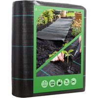 Unkrautvlies für Garten 2x25m, Gartenvlies Wasserdurchlässig 100g/m² - Vounot von VOUNOT