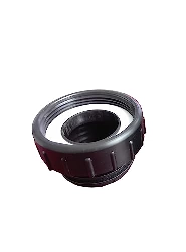 Adapter für IBC Container Regenwassertank… (63mm) Schwarz von VOXTRADE
