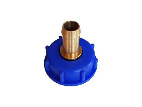 IBC Adapter für Regenwassertank mit Schlauchtülle/Schlauchanschluss (3/4") von VOXTRADE