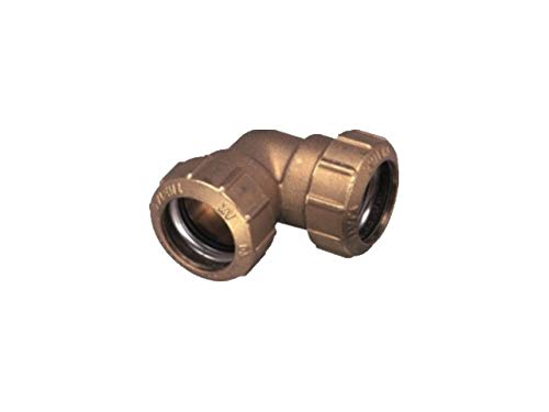 PE ROHR VERBINDER FITTINGS 20 mm Verschraubung aus Messing DVGW Trinkwasser (Messing, MS Winkel 1/2") von VOXTRADE