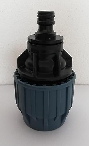 PE-Rohr Anschluss mit Schnellkupplung Klickanschluss 20mm / 25mm / 32mm (#40-32mm Rohr-Außendurchmesser!) von VOXTRADE