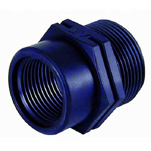 VOXTRADE PP Doppelnippel Reduziernippel Innengewinde Aussengewinde Verschiedene Größen 1", 3/4", 2" (1 1/4" AG - 1" IG #708) von VOXTRADE