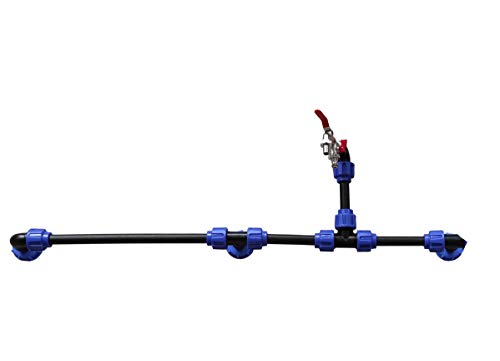 VOXTRADE Verbindungsset Für IBC Regenwassertanks (Set Für 2-6 Tanks) (3) - Blau, Rechteckig, Polyethylen (PE), Zubehör, CISTERN von VOXTRADE