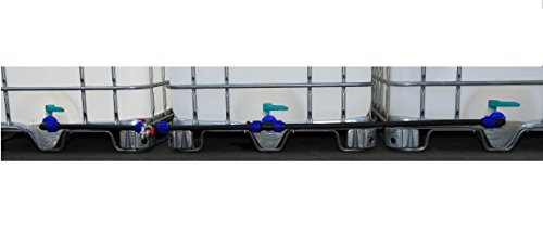 Verbindungsset Fuer IBC Tanks Regenwassertanks Regenfässern und Kanistern (Set für 3 Tanks) von VOXTRADE