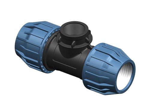 vers. PE Rohr Anschlüsse 20 mm (T-Verschraubung 1/2" IG) von VOXTRADE