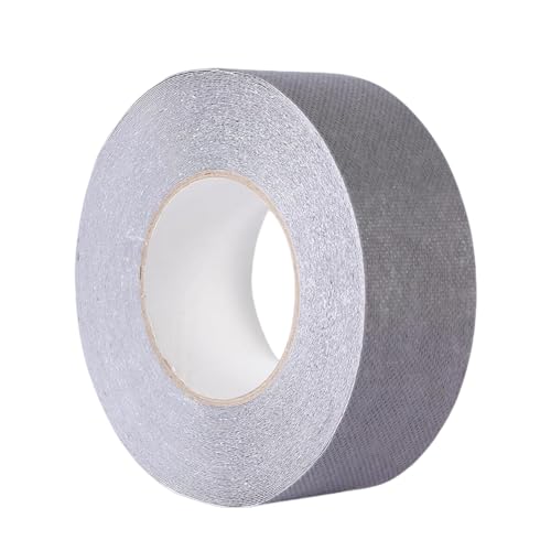 Dampfsperre Klebeband, 5cm x 25m Dachdecker Klebeband, Grau Hohlkammerplatten Kantenverschlussband, Anti Dust Klebeband für Stegplatten, Gewächshausdichtung, Gewächshaus Platten, Doppelstegplatten von VOYANTE