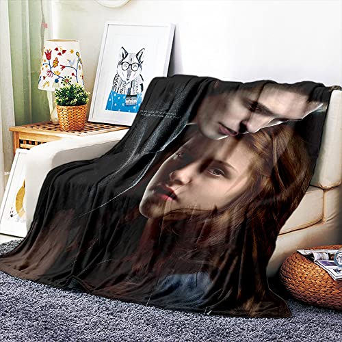 VOZMIO The Twilight saga Hochwertige Warme Weiche Flanell Plüsch Auf Der Schlafsofa Decke Geeignet Für Klimaanlage Decke Nap Decke (100x150cm (40x60in)) von VOZMIO